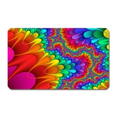 Colorful Trippy Magnet (rectangular)