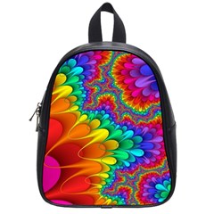 Colorful Trippy School Bag (small)