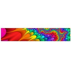 Colorful Trippy Large Flano Scarf 