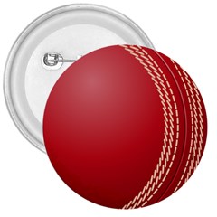 Cricket Ball 3  Buttons by Sapixe