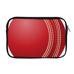 Cricket Ball Apple Macbook Pro 17  Zipper Case by Sapixe