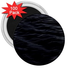 Dark Lake Ocean Pattern River Sea 3  Magnets (100 Pack) by Sapixe