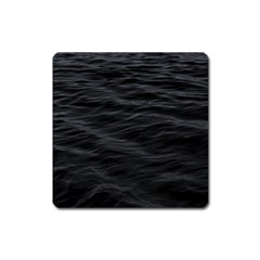 Dark Lake Ocean Pattern River Sea Square Magnet by Sapixe