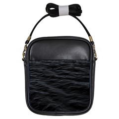 Dark Lake Ocean Pattern River Sea Girls Sling Bags