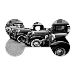 Vehicle Car Transportation Vintage Dog Tag Bone (two Sides) by Nexatart