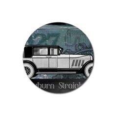 Vintage Car Automobile Auburn Magnet 3  (round) by Nexatart