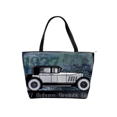 Vintage Car Automobile Auburn Shoulder Handbags by Nexatart