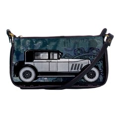 Vintage Car Automobile Auburn Shoulder Clutch Bags by Nexatart