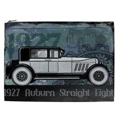 Vintage Car Automobile Auburn Cosmetic Bag (xxl)  by Nexatart