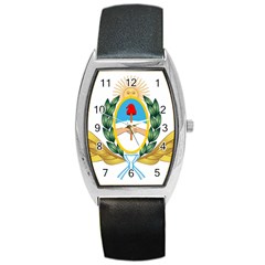 The Argentine Air Force Emblem  Barrel Style Metal Watch by abbeyz71
