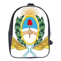 The Argentine Air Force Emblem  School Bag (xl) by abbeyz71