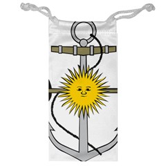 Symbol Of Argentine Navy  Jewelry Bag by abbeyz71