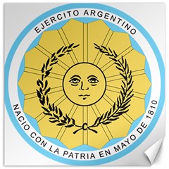 Seal Of The Argentine Army Canvas 12  X 12   by abbeyz71