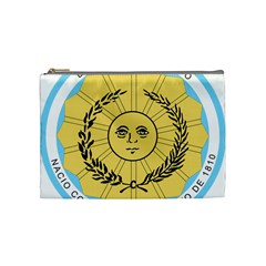 Seal Of The Argentine Army Cosmetic Bag (medium)  by abbeyz71