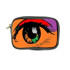 Eyes Makeup Human Drawing Color Coin Purse by Nexatart