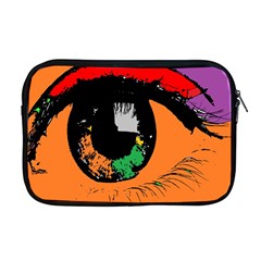 Eyes Makeup Human Drawing Color Apple Macbook Pro 17  Zipper Case by Nexatart