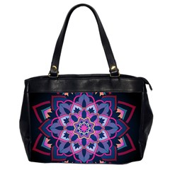 Mandala Circular Pattern Office Handbags (2 Sides)  by Nexatart