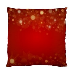 Background Abstract Christmas Standard Cushion Case (two Sides)