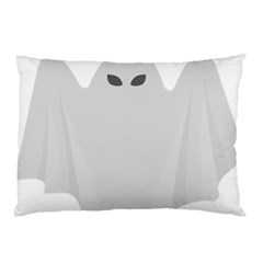 Ghost Halloween Spooky Horror Fear Pillow Case (two Sides) by Nexatart