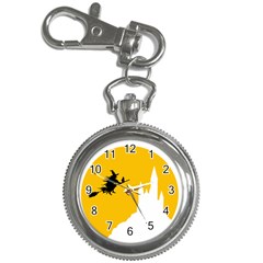 Castle Cat Evil Female Fictiona Key Chain Watches by Nexatart