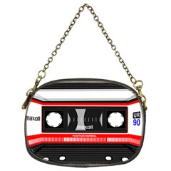 Compact Cassette Musicassette Mc Chain Purses (two Sides) 