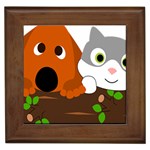 Baby Decoration Cat Dog Stuff Framed Tiles Front