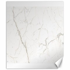 White Marble Tiles Rock Stone Statues Canvas 20  X 24   by Nexatart