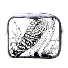 Animal Bird Forest Nature Owl Mini Toiletries Bags by Nexatart