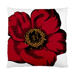 Floral Flower Petal Plant Standard Cushion Case (Two Sides)