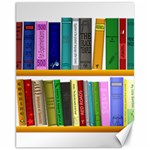 Shelf Books Library Reading Canvas 11  x 14   10.95 x13.48  Canvas - 1