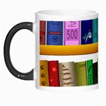 Shelf Books Library Reading Morph Mugs Left