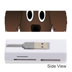 Dog Pup Animal Canine Brown Pet Memory Card Reader (stick)  by Nexatart