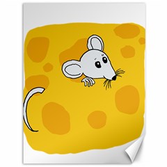 Rat Mouse Cheese Animal Mammal Canvas 36  X 48   by Nexatart