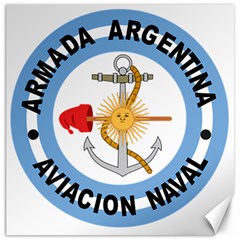 Argentine Naval Aviation Patch Canvas 20  X 20   by abbeyz71