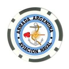 Argentine Naval Aviation Patch Poker Chip Card Guard (10 Pack) by abbeyz71