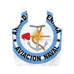Argentine Naval Aviation Patch Full Print Recycle Bags (m)  by abbeyz71