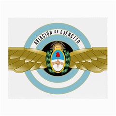 Argentine Army Aviation Badge Small Glasses Cloth (2-side) by abbeyz71