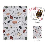 Grey Toned Pattern Playing Card Back