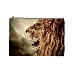 Roaring Lion Cosmetic Bag (large)  by Nexatart