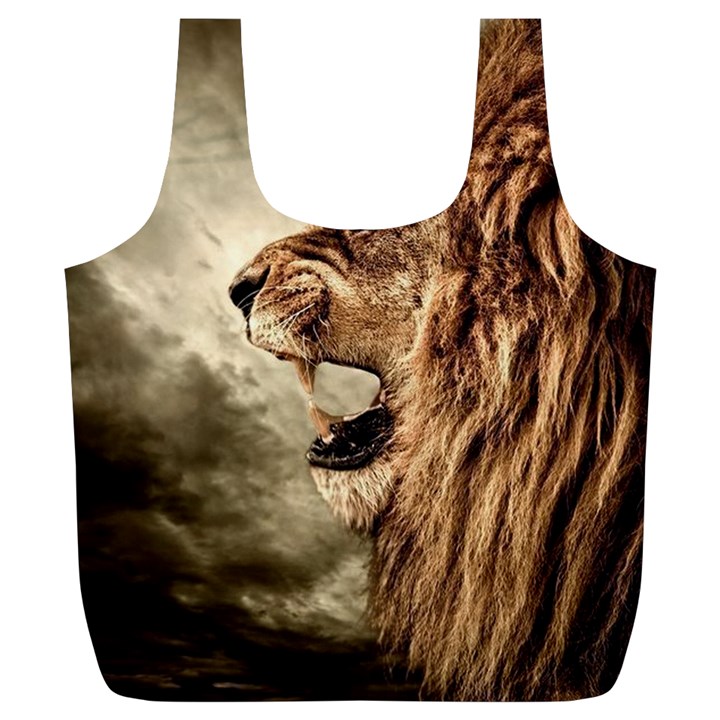 Roaring Lion Full Print Recycle Bags (L) 