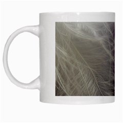 Feather Ease Airy Spring Dress White Mugs by Nexatart