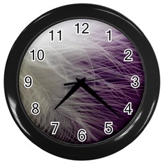 Feather Ease Airy Spring Dress Wall Clocks (black) by Nexatart