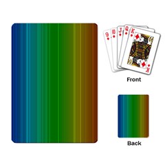Spectrum Colours Colors Rainbow Playing Card