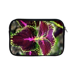 Plant Purple Green Leaves Garden Apple Ipad Mini Zipper Cases by Nexatart