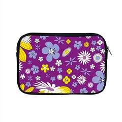 Floral Flowers Apple Macbook Pro 15  Zipper Case