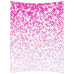 Halftone Dot Background Pattern Back Support Cushion