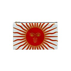 Peru Sun Of May, 1822-1825 Cosmetic Bag (small)  by abbeyz71