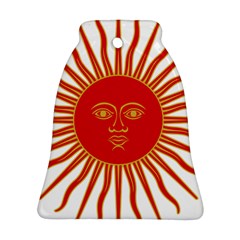 Peru Sun Of May, 1822-1825 Bell Ornament (two Sides) by abbeyz71