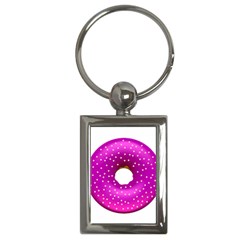 Donut Transparent Clip Art Key Chains (rectangle)  by Sapixe