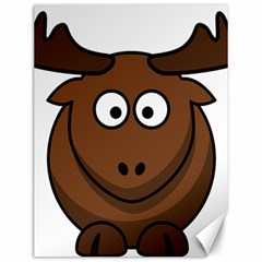 Elk Clip Art Reindeer Raindeer Elk Christmas Xmas Canvas 12  X 16  